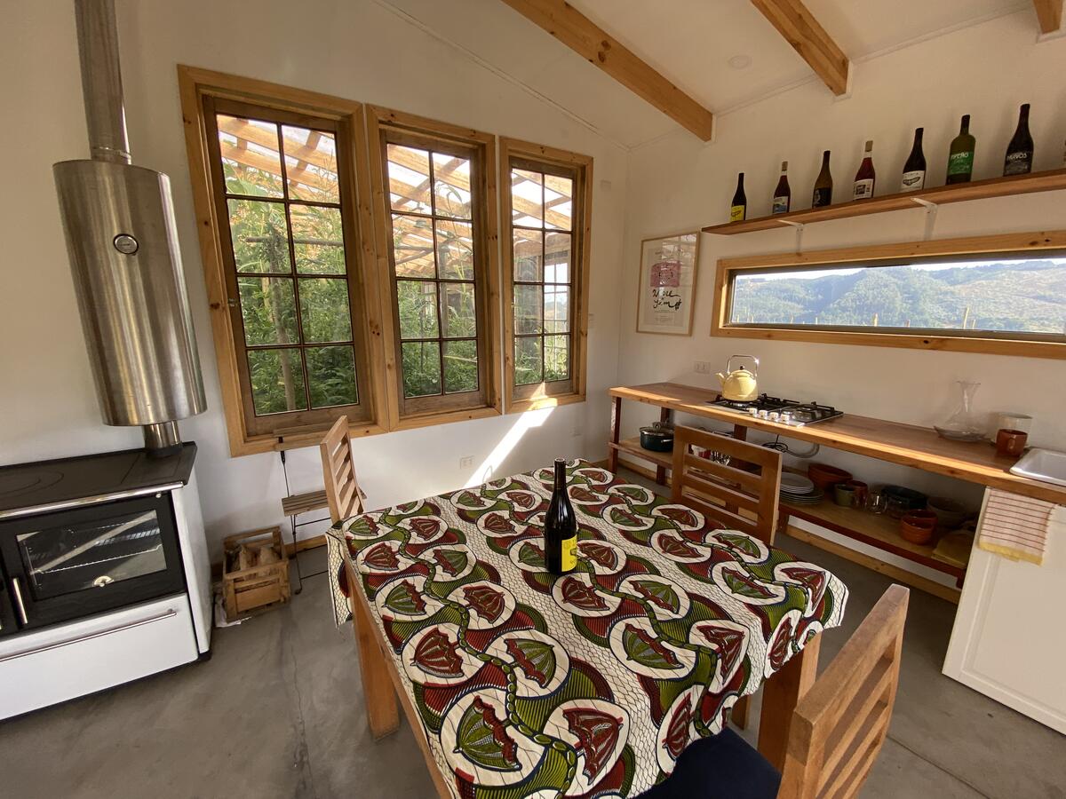 Cocina a leña